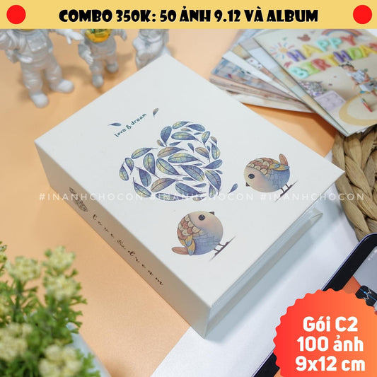 Gói in ảnh C2 - Gói 100 ảnh 9.12 và album